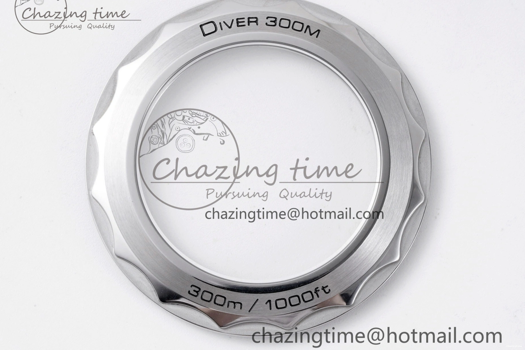 0314 Seamaster Diver 300M ZF 1:1 Best Edition Black Ceramic Black Dial on Black Rubber Strap A EasyMatch 7821